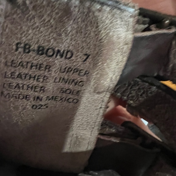 Freebird Distressed Sandals. Purchased at the Freebird store in Salt Lake City - Picture 6 of 11